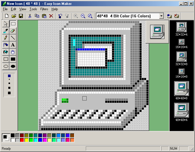 Screenshot of Easy Icon Maker